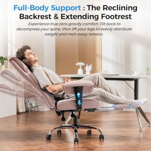Chaise Gaming GTPLAYER Wide avec support lombaire ressort
