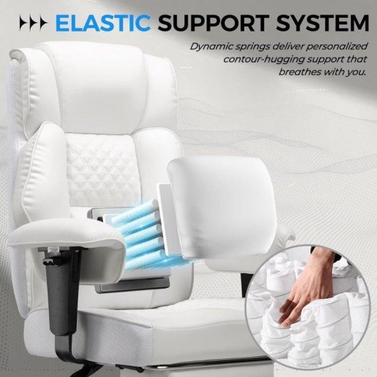 Chaise gaming GTPLAYER Wide avec soutien lombaire