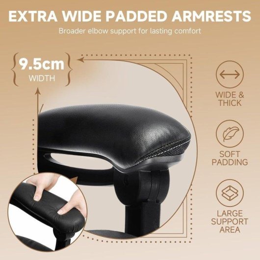 Sedia da gioco ergonomica GTPLAYER con poggiapiedi