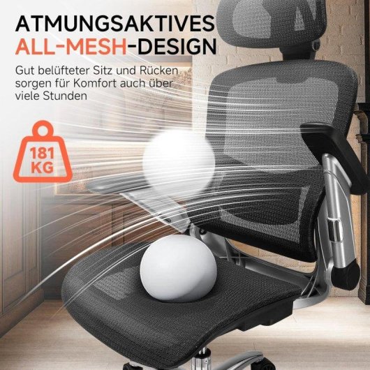 Chaise de jeu GTPLAYER ergonomique Mesh 2D tete 4D accoudoirs