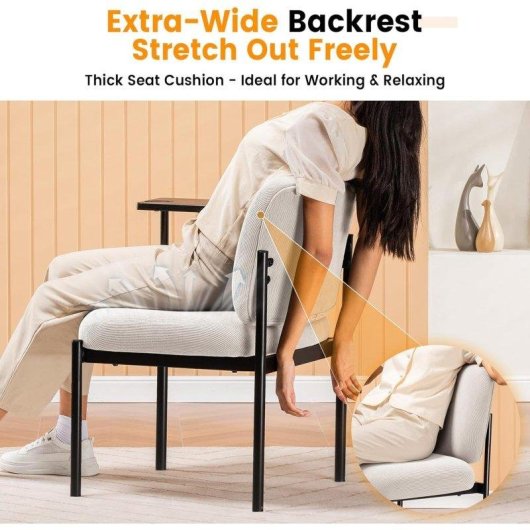 Relax-Sessel GTPLAYER mit Metall Beige