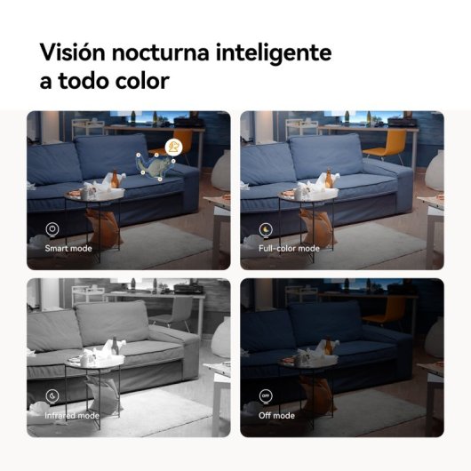 Câmera de vigilância Imou Ranger 2 Pro 2K Visão Noturna Interna IA Áudio Bidirecional