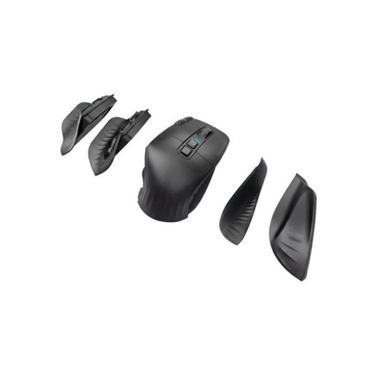 Rato Mars Gaming MMWHEX16 Tri-mode 24000 DPI 16 Botões Preto