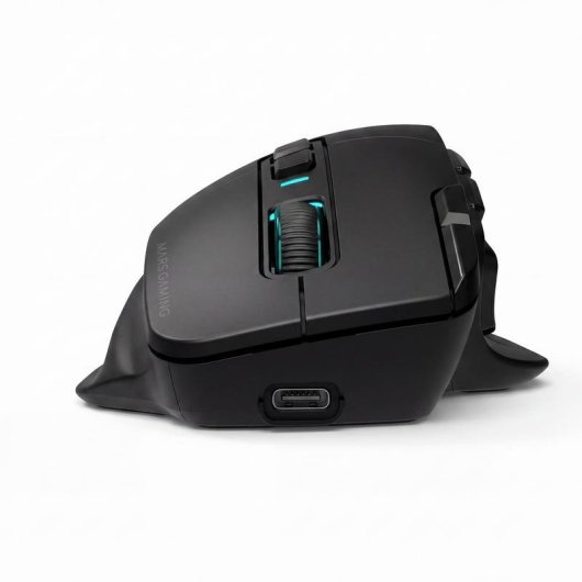 Rato Mars Gaming MMWHEX16 Tri-mode 24000 DPI 16 Botões Preto