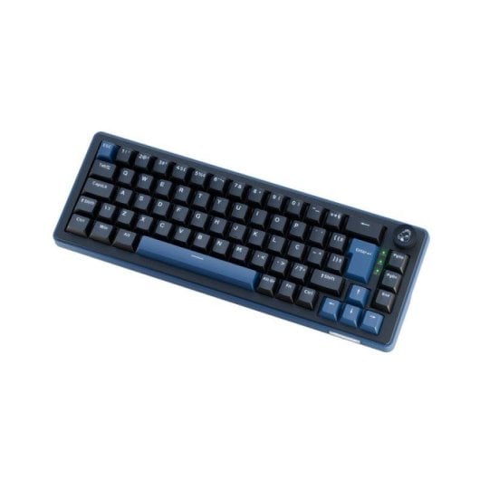 Teclado Ducky OK-M 68 Compacto 65% Tri-mode Hot-swap RGB Táctil (pt)