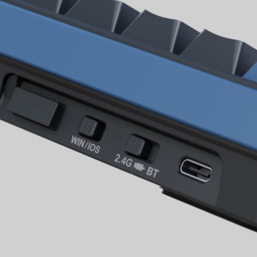Teclado Ducky OK-M 68 Compacto 65% Tri-mode Hot-swap RGB Táctil (pt)