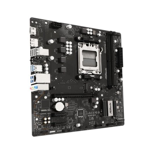 Placa Base Asrock A620AM-P AMD A620A Zócalo AM5 DDR5 Micro ATX Sin Wifi