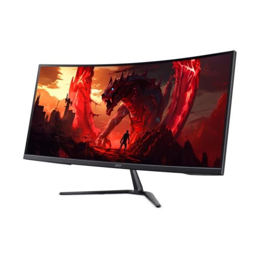 Monitor Acer Nitro ED0 ED340CUR W0bmiipx 34" UltraWide Quad HD 240Hz VA Curvo FreeSync HDR10 5ms