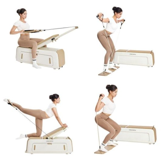 Banc de Pilates Kingsmith B2 Multifonction 5 Niveaux Resistance 150 kg