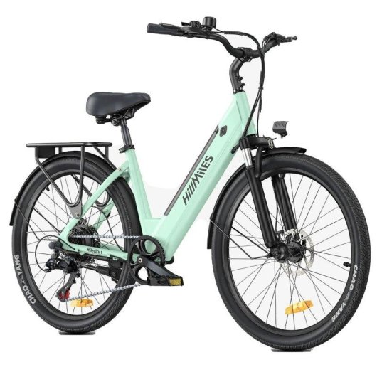 Velo Electrique Urbain MileCity 1 Green 26 Pouces