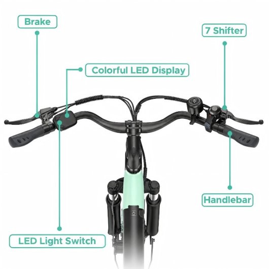 HillMiles MileCity 1 Elektrische Fiets 250 W 100 km