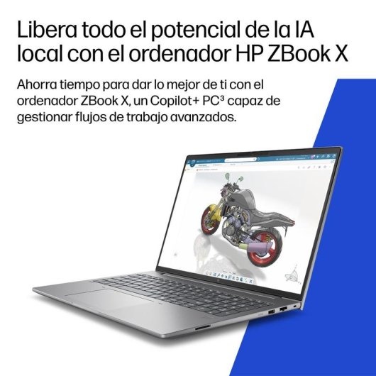 Portátil HP ZBook X G2i 16" Intel Core Ultra 7 356H 32GB 1TB SSD RTX PRO 1000 Windows 11 Pro
