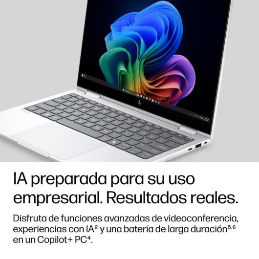 Portátil HP EliteBook 8 Flip G2i 13,3" Intel Core Ultra 7 355 32GB 512GB SSD Gráficos Intel Windows 11 Pro