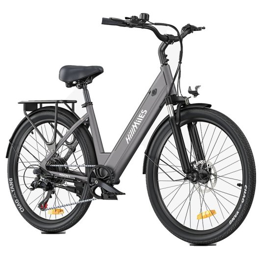 Bicicleta eléctrica HillMilES MileCity 1 26" 100 km de autonomía Batería extraíble