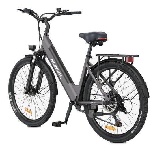 Velo electrique Hillmiles Milecity 1 - Grey