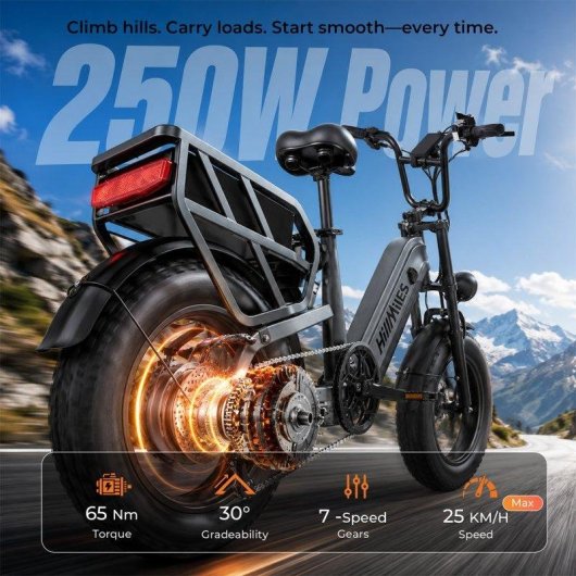 Velo electrique Mile Link HillMiles 250 W 48V 18Ah