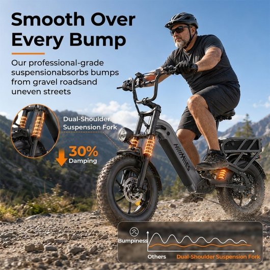Velo Electrique HillMiles MileLink 1 250 W 48 V 120 km