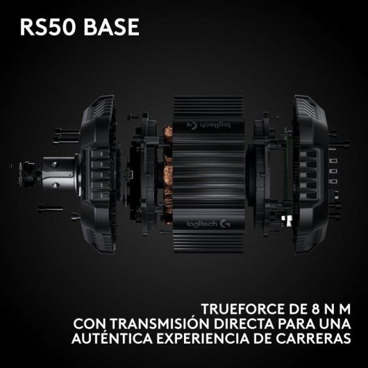 Volant de simulation Logitech RS50 System 3 pieces