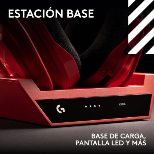 Cuffie Logitech G Astro A50 X Wireless Bluetooth HDMI 4K 120 Hz Rosso