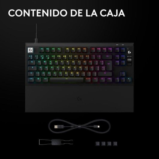 Teclado Logitech G PRO X2 RAPID magnético analógico con OLED y RGB Layout ES