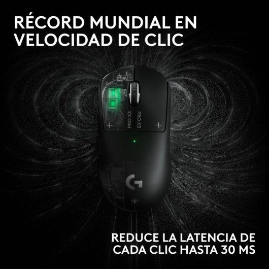 Souris Logitech G PRO X3 SUPERSTRIKE sans fil 44000 DPI Midnight Black