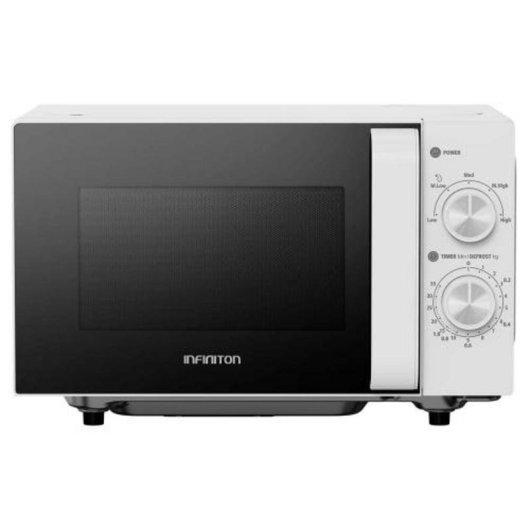 Micro-ondas Infiniton 20 Litros 700W Branco com Função DEFROST e LED
