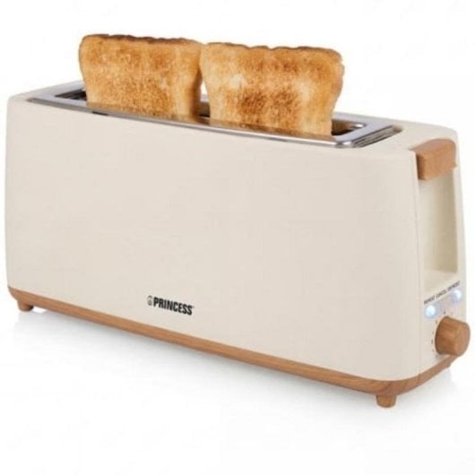 Tostapane Princess 142410 Fessura Lunga Beige 900 W
