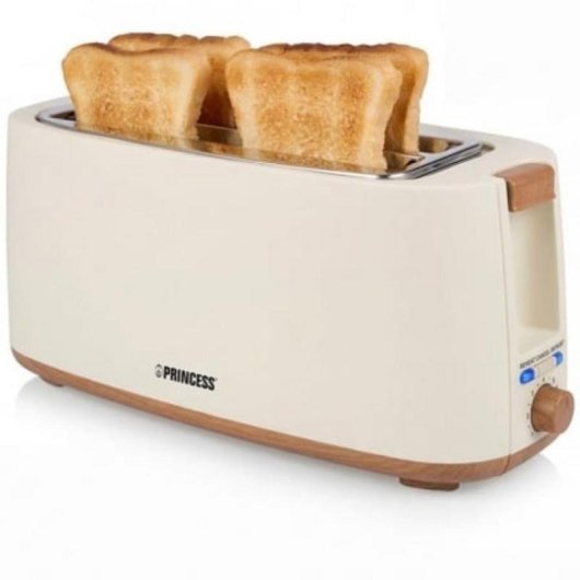 Tostapane Princess 142411 Beige 1400W 2 fessure lunghe 7 livelli