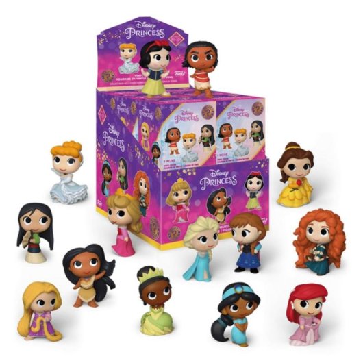 Figura coleccionable Funko Mystery Minis Disney Princess vinilo