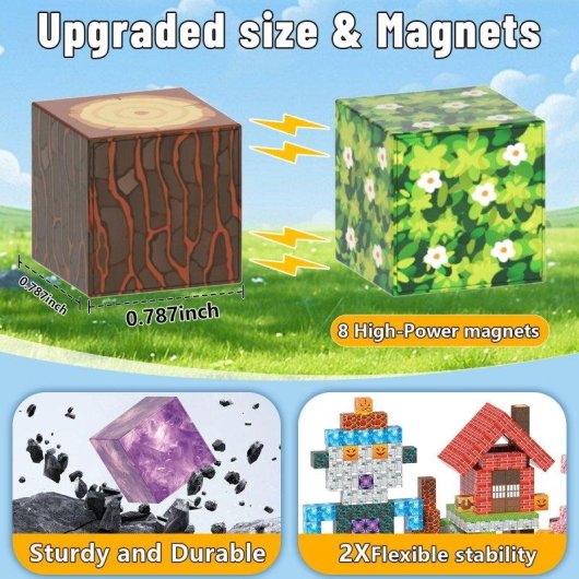 Blossom Magnetische Bausteine EchoPlan Set 150 Teile
