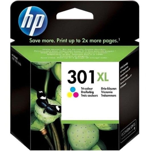 Cartouche HP 301XL Tri-color haute rendement