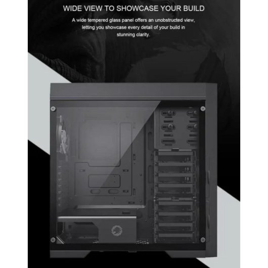 Boitier PC GAMEMAX MASTER 2 Noir Tour ATX Verre Trempe ARGB