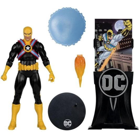 Figura Agent Liberty Dc Multiverse Collector Edition Articulada 18 Cms
