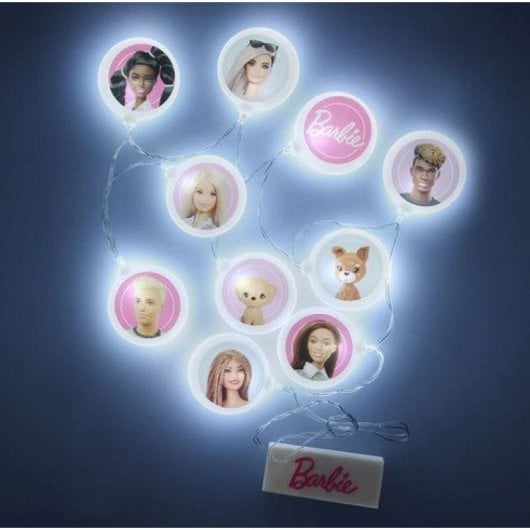 Tira De Luces Decorativas Barbie