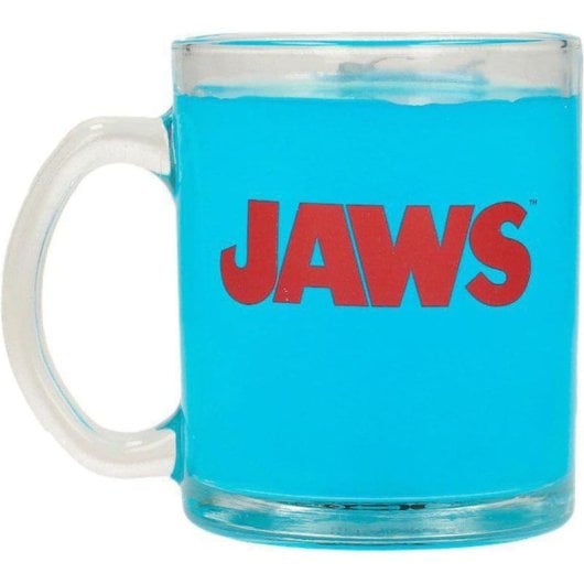 Taza De Cristal Jaws Tiburón Cerámica 315 Mls