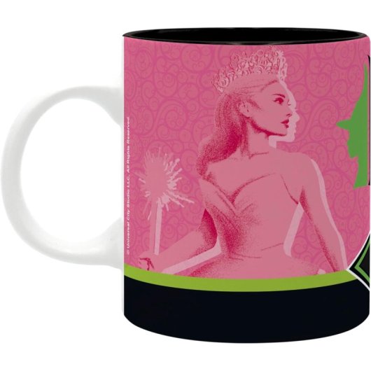 Taza Wicked Elphaba & Glinda Cerámica 320 Mls