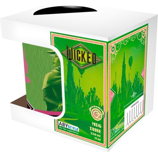 Taza Wicked Elphaba & Glinda Cerámica 320 Mls