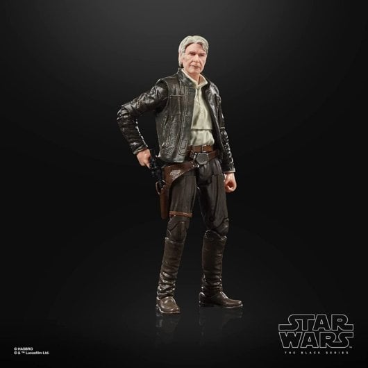 Figura Han Solo Star Wars El Despertar De La Fuerza Star Wars: The Force Awakens Black Series Articulada 15 Cms