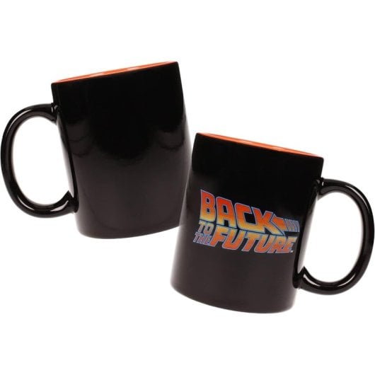 Taza Regreso Al Futuro Back To The Future Cerámica 320 Mls