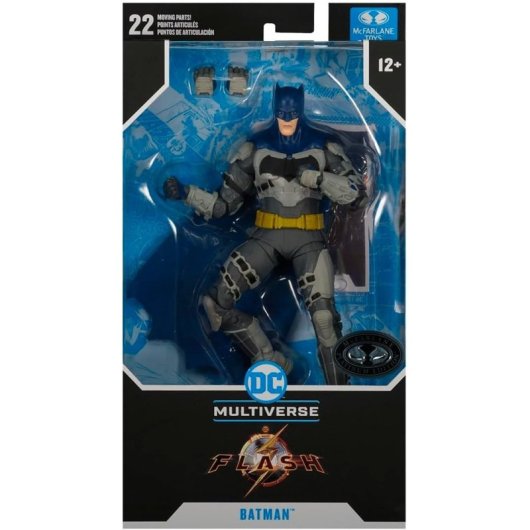 Figura Batman The Flash Dc Multiverse Articulada 18 Cms