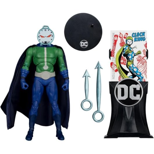 Figura Clock King Chase Version Dc Multiverse Collector Edition Articulada 18 Cms