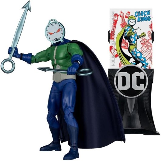 Figura Clock King Chase Version Dc Multiverse Collector Edition Articulada 18 Cms