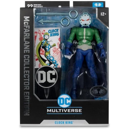 Figura Clock King Chase Version Dc Multiverse Collector Edition Articulada 18 Cms