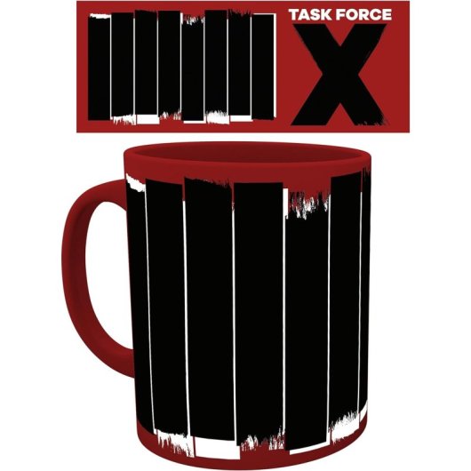Taza Térmica Task Force X El Escuadrón Suicida Dc Cerámica 320 Mls