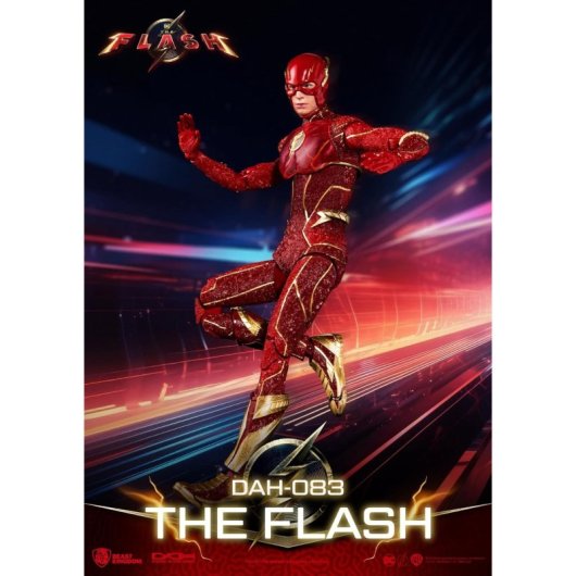 Figura The Flash Dynamic 8ction Heroes Dc Articulada 21 Cms