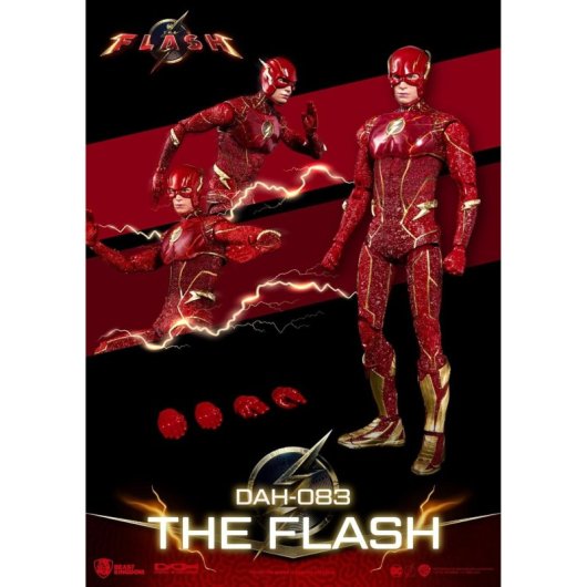 Figura The Flash Dynamic 8ction Heroes Dc Articulada 21 Cms