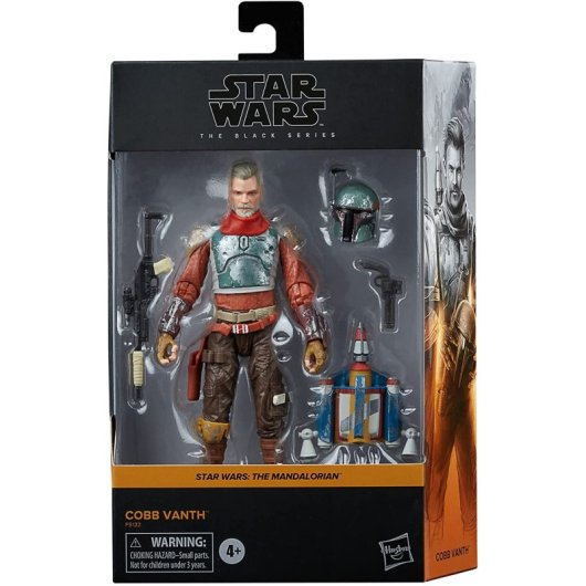 Figura Cobb Vanth Star Wars: The Mandalorian The Black Series Articulada 15 Cms