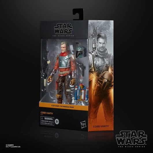 Figura Cobb Vanth Star Wars: The Mandalorian The Black Series Articulada 15 Cms