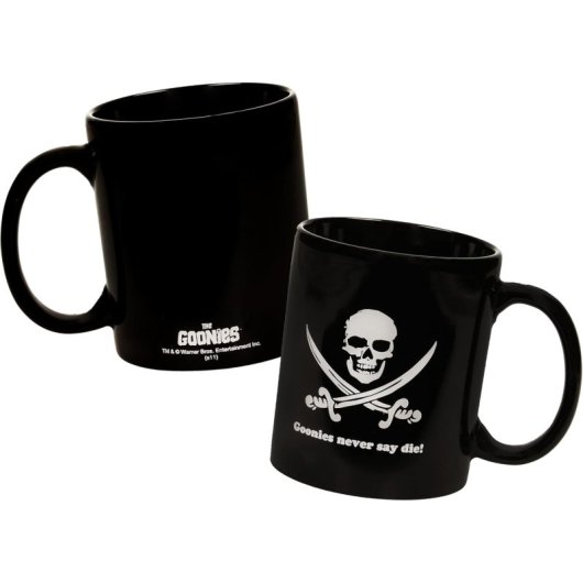 Taza Never Say Never The Goonies Cerámica 325 Mls