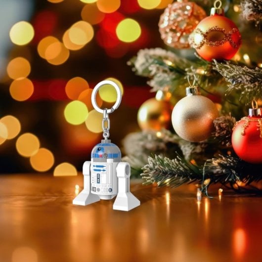 Llavero Linterna R2-d2 Star Wars Lego
